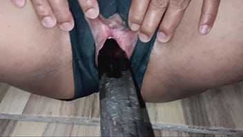Asia bends over for the cock in her asian pussy