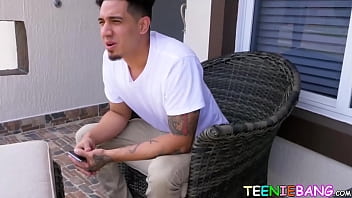 Naughty teenage pussy rammed hard