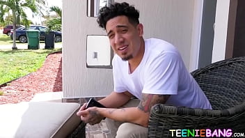 Naughty teenage pussy rammed hard