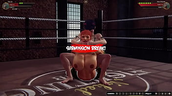 Xiao vs aine nf3d female mma combat ring