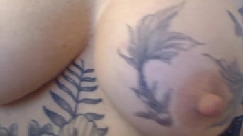 I love putting on these black stockings you bought for me