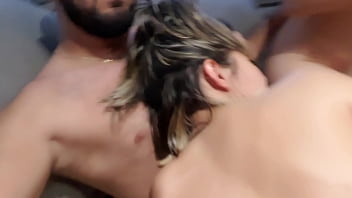 Little slut cumming with her friend's dildo and little fingers