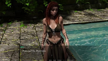 The lust city #22 fucking my horny colombian guard with massive tits with my massive white cock