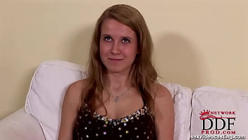 Lovely newcomer gets naked for you