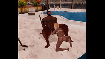 Blowjob for big black