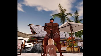 Blowjob for big black