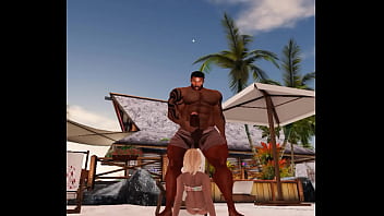 Blowjob for big black