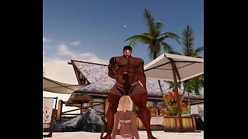 Blowjob for big black