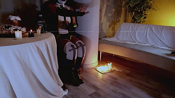 Buceta endemoniada sério backstage da freira devassa