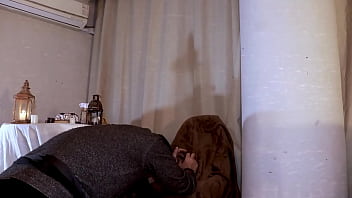 Buceta endemoniada sério backstage da freira devassa