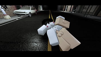 Roblox girl gets completely breeded in the streets