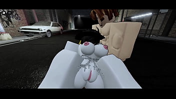 Roblox girl gets completely breeded in the streets