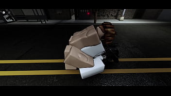 Roblox girl gets completely breeded in the streets