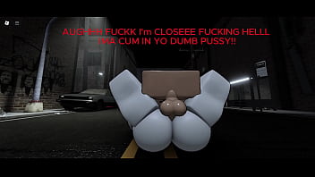 Roblox girl gets completely breeded in the streets