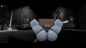 Roblox girl gets completely breeded in the streets