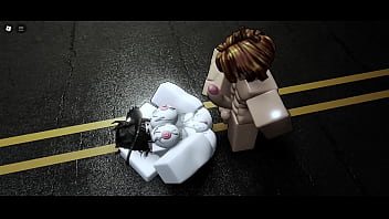 Roblox girl gets completely breeded in the streets
