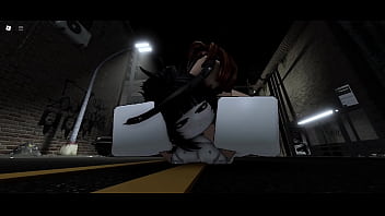 Roblox girl gets completely breeded in the streets