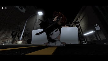 Roblox girl gets completely breeded in the streets