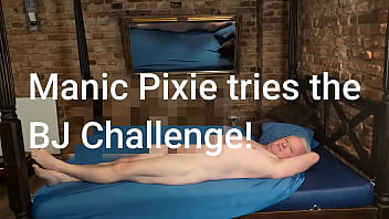 Manic pixie takes the paul jones blowjob challenge