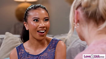 Busty Milf Stepmom Annie King Confesses Her Dirty Lesbian Fantasies About Her Stepdaughters Ameena Green And Kelsey Kane To Them And They Lick Pussy thumbnail