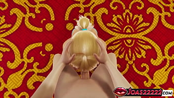 Sexy nami anime girl – big dick service chair irrumatio & sloppy handjob in blue bikini 3d hentai in honey select 2