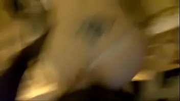 Round white ass was drilled by bbc