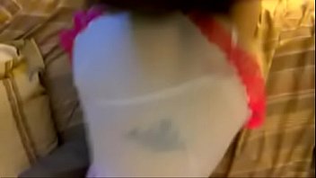 Round white ass was drilled by bbc