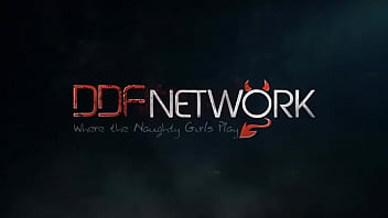 Pink pantyhose beauty she loves playing with her shaved pussy