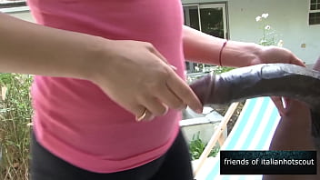 Sexy girl with light skin fucks a black guy with a huge cock