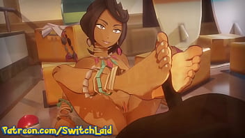 La profesora negra de los juegos pokemon