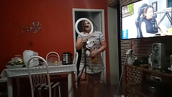 Toda vez que eu faço chamada de video é assim ele fica morrendo de tesão