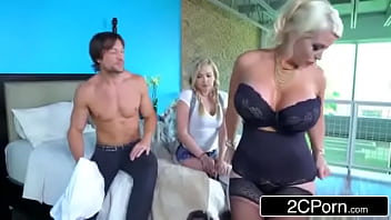 Step mom and daughter share cock alura jenson dahlia skye