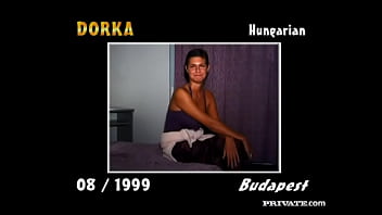 A girl called dorka tries out for porn in a hardcore fuck scene