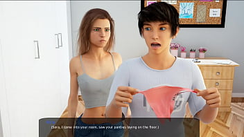 Milfy city cap 2 jugando con mi hermanastra y el que pierda se quita la ropa