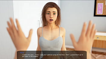 Milfy city cap 2 jugando con mi hermanastra y el que pierda se quita la ropa