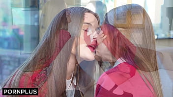 School girl besties share cock and cum