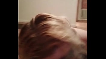 Blonde blowjob