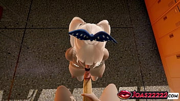 3d hentai with hot angele rule34 anal plug only tongue licking huge cock handjob service and titfuck cum a lot of sperm in honey select 2
