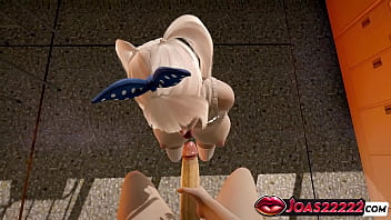 3d hentai with hot angele rule34 anal plug only tongue licking huge cock handjob service and titfuck cum a lot of sperm in honey select 2