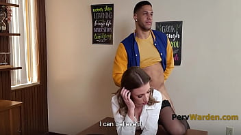 Blackmailed into blowing her student anya olsen mike ox