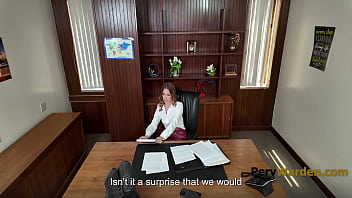 Blackmailed into blowing her student anya olsen mike ox