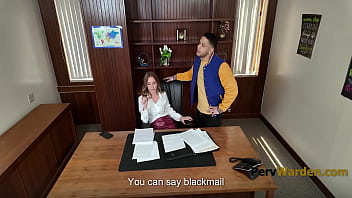 Blackmailed into blowing her student anya olsen mike ox