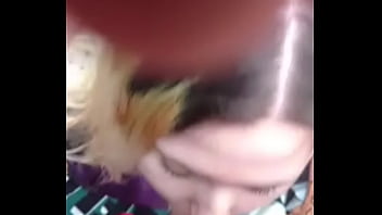 Slut princess blowjob in woods