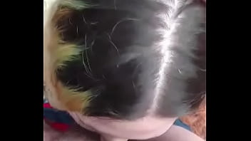 Slut princess blowjob in woods