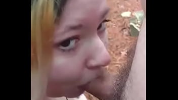 Slut princess blowjob in woods Slut princess blowjob in woods