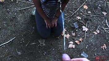 New video pissing between trees now available on