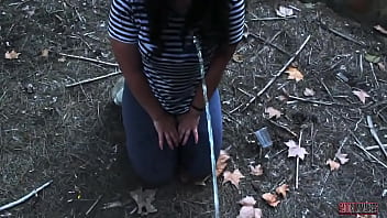 New video pissing between trees now available on