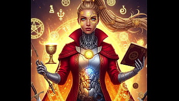 Animated ai android alita