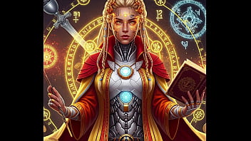 Animated ai android alita