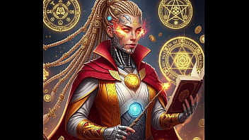 Animated ai android alita